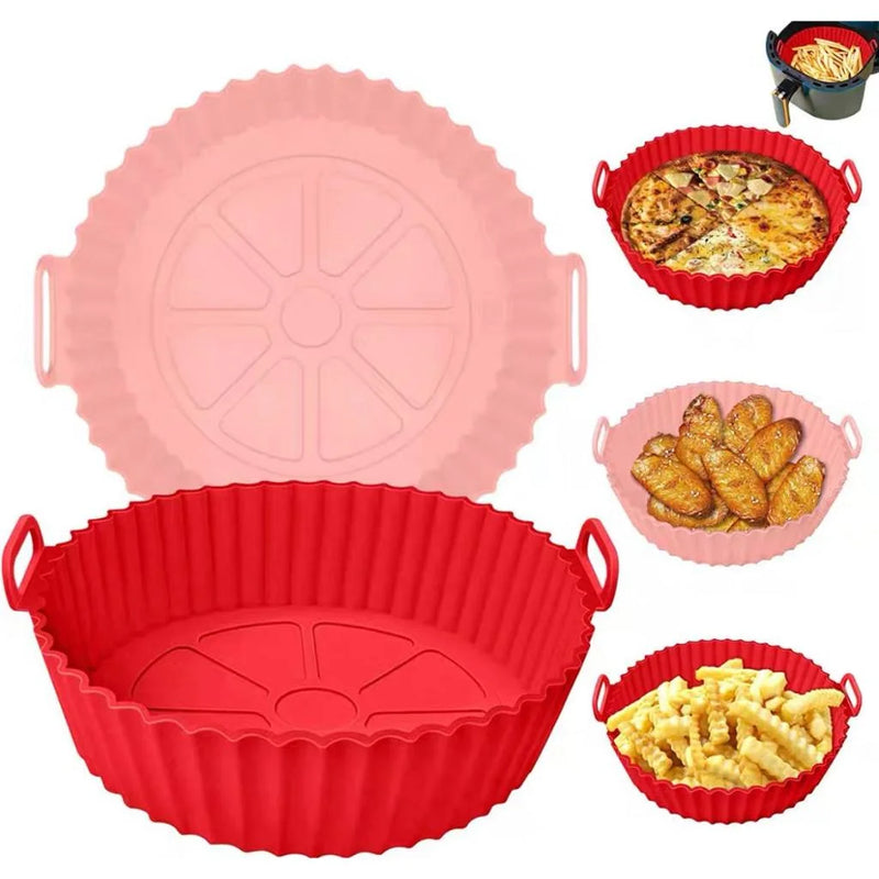 Assadeira de Silicone para Air fryer